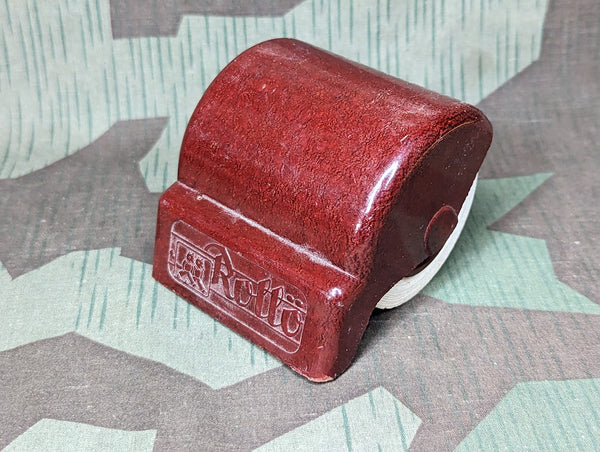 Rollö Red Bakelite Ink Blotting Paper Dispenser