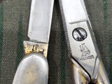 Small Leather Pouch Hygiene Set