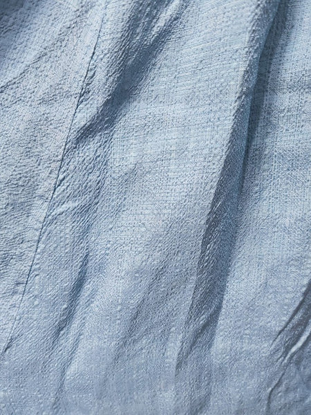 Blue Dress with Flower Buttons <br> (B-38" W-27" H-48")