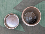 Losantin Gelbkreuz Entgiftungsmittel Bakelite Container