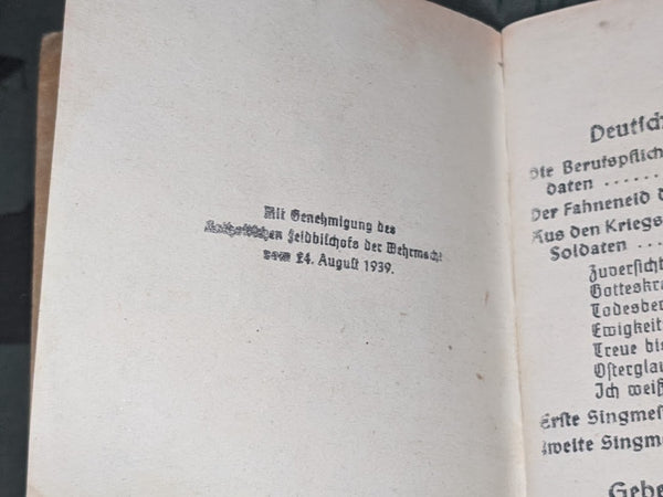 Catholic Field Song Book 1939