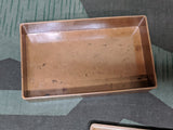 Original Bakelite Geha Typewriter Ribbon Container with Ribbons
