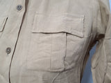 Khaki Women's WAC / ANC Blouse <br> (B-38" W-33.5")