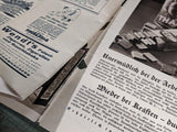 Thalysia Yeast Tin with 2 1930s Magazines