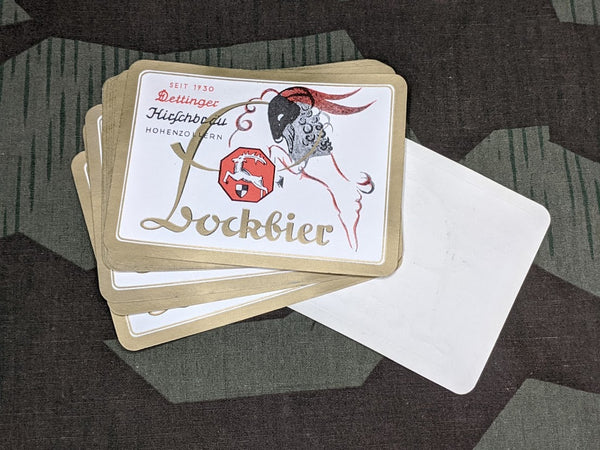 Lot of 100 German Bockbier Beer Labels