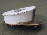 White Army Air Corps Hat Brooch