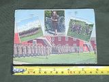 WAAC Des Moines Fold Out Picture Postcard