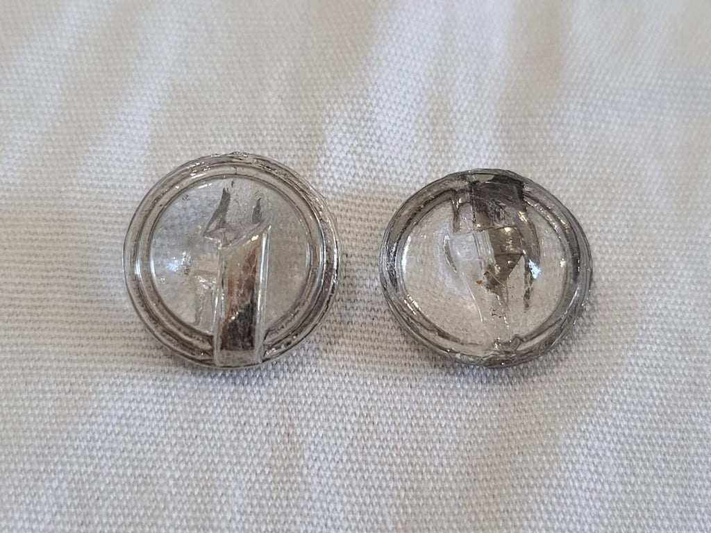 10 Glass Buttons (1/2