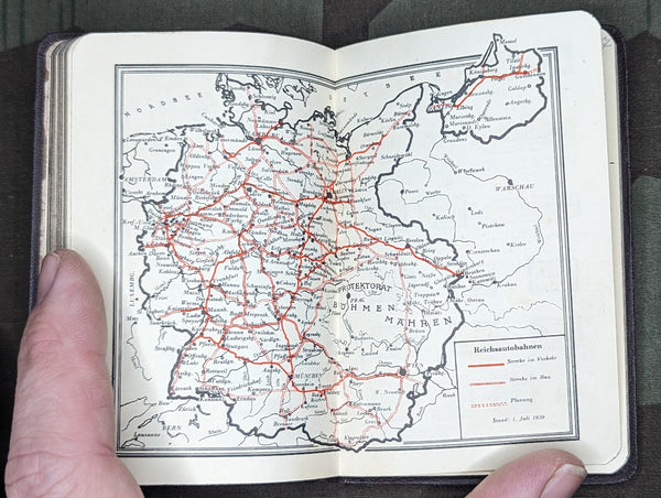 Sonne Brikett 1940 NSDAP Pocket Calendar (with Other Helpful Info)