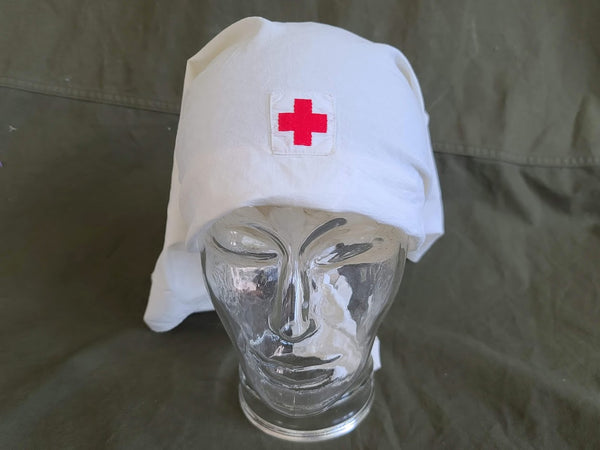 American Red Cross Head Cover (worn in WWI and WWII)