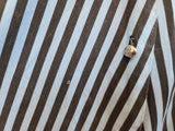 Blue Striped Dress <br> (B-44" W-38" H-48")