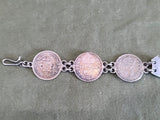 England 1944 Coin Bracelet Dortha from Slip