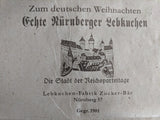 Repro Nürnberg Lebkuchen Weihnachten Christmas Bag
