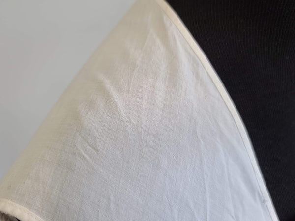 White Sleeveless Eyelet Blouse from Germany <br> (B-37" W-34.5")
