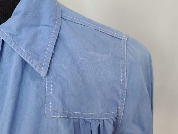 WAVES Reserve Blue Blouse (as-is) <br> (B-34" W-29")