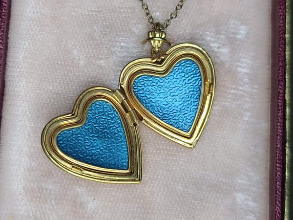 US Army Sweetheart Locket in Original Box