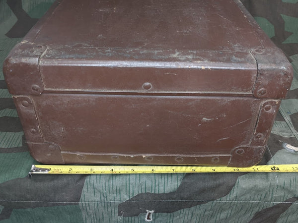 Small German Suitcase Vulkanfiber