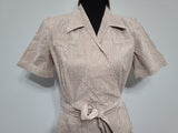 ANC Seersucker Hospital Dress and Cap <br> (B-36" W-28" H-38")