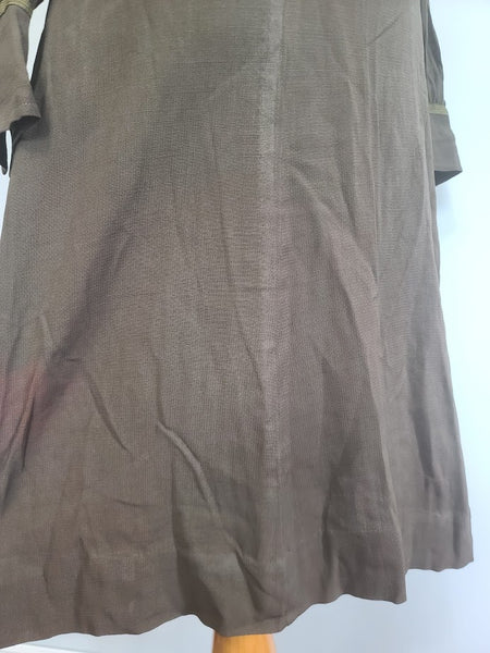 OD Army Nurse Off-Duty Dress <br> (B-42" W-28" H-37")