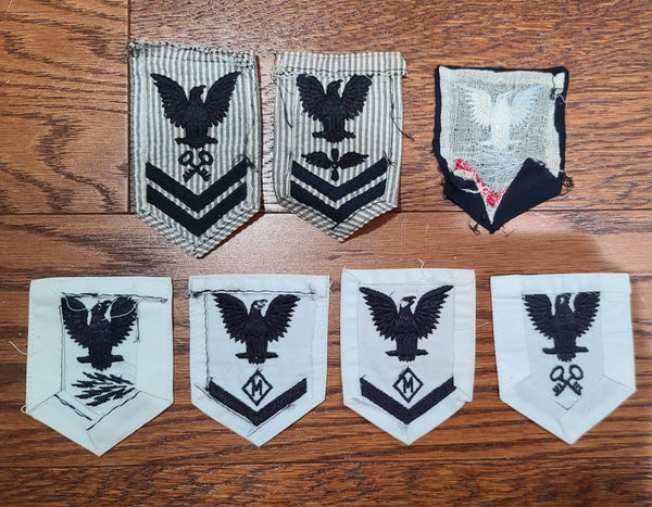 Lot of  7 Navy WAVES Patches