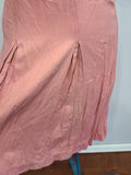 Pink Button Down Dress <br> (B-33" W-26" H-31")