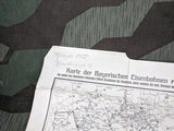 Bavarian Rail Road Map