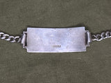 CBI (China, Burma, India) Silver Bracelet
