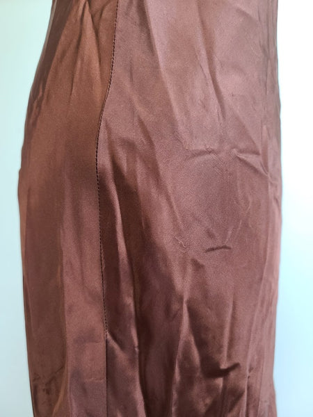 Reddish-Brown Slip (as-is) <br> (B-34" W-29" H-36")