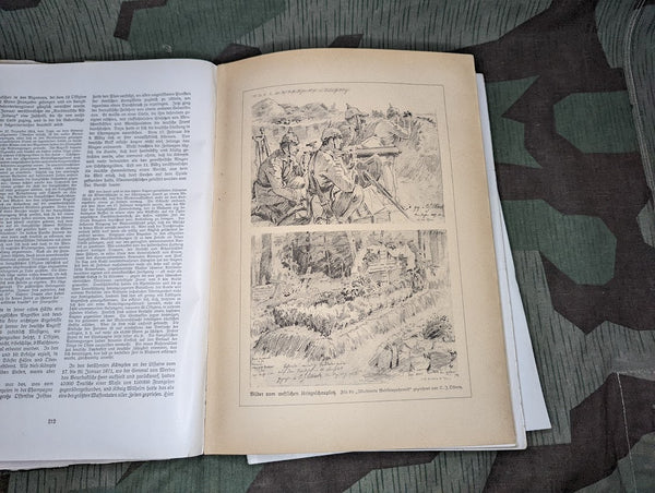 Der Weltbrand Book w Prints (AS-IS)