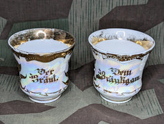 German Wedding Cups Set