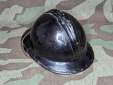 WWII Belgian Gendarmerie Helmet Named