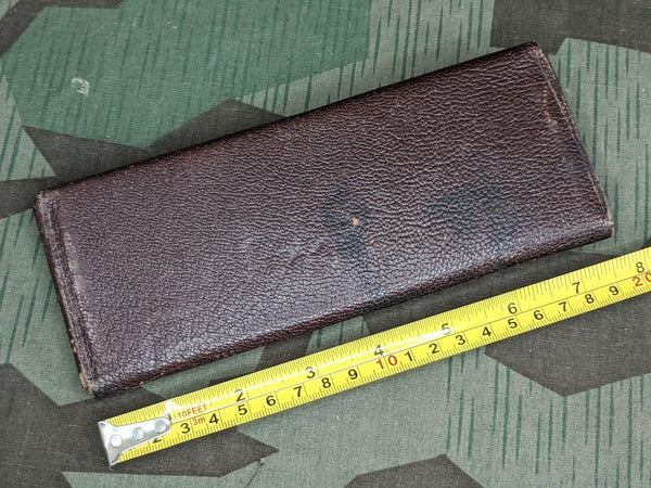 Leather Pen and Pencil Case AS-IS