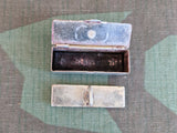 Small Stamp and Stamp Pad "Nicht bezahlt"