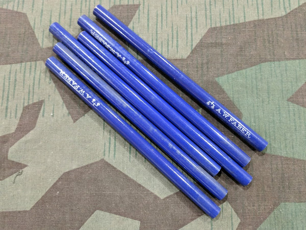 A.W. Faber Blue Fat Colored Pencils