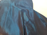 Blue Shiny Iridescent Dress <br> (B-40" W-31" H-48")
