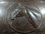 Bakelite Cigarette Case with Horse Design