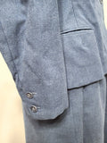 Cornflower Blue Skirt Suit <br> (B-35" W-26" H-39")