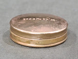 Pond's Metal Make-up Case with Rouge and Powder Puff