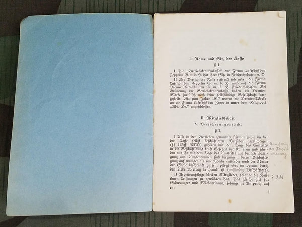 Zeppelin Book 1933