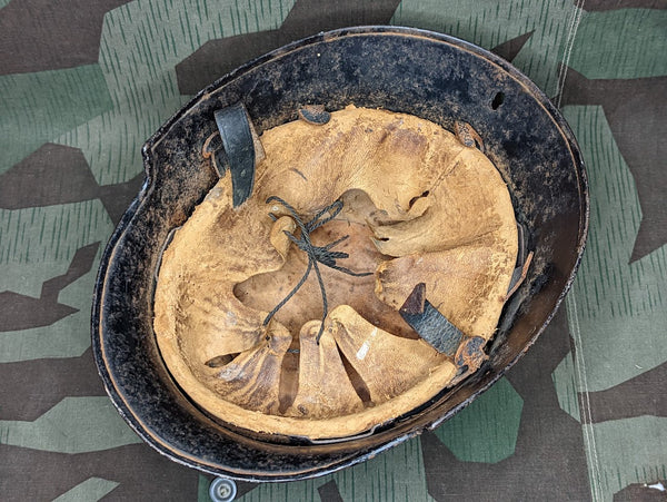 Camouflaged German Fire Helmet