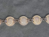 British India Coin Bracelet (Dates from 1912 to 1938)
