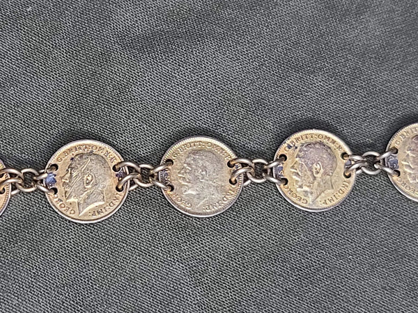 British India Coin Bracelet (Dates from 1912 to 1938)