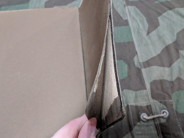 Leather Desk Blotter with Embossed Ship