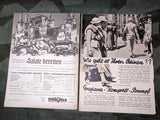 Thalysia Yeast Tin with 2 1930s Magazines