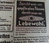 Lebewohl Foot Bandage Tin (as-is)