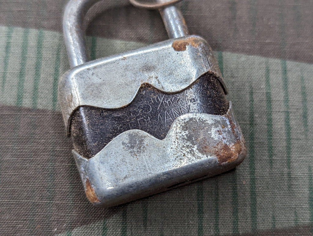 German Blue Lock Period German Small Locks with Keys (as-is)