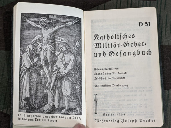 Wehrmacht Catholic Soldier's Bible 1938