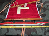 BW Funkstelle Fernmeldstelle Flag and Arrow Set