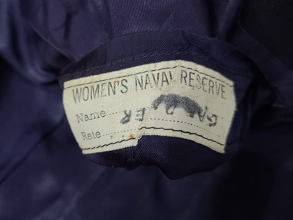Navy WAVES Uniform: Jacket and Skirt <br> (B-34" W-26" H-36")