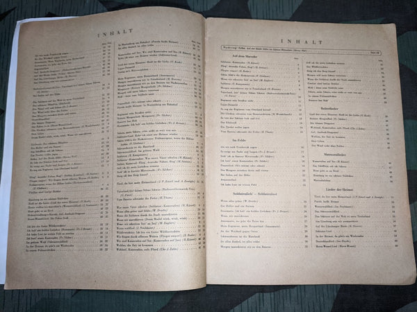 Big Soldaten Liederbuch Piano Song Book